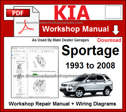Kia Sportage Service Repair Workshop Manual Download